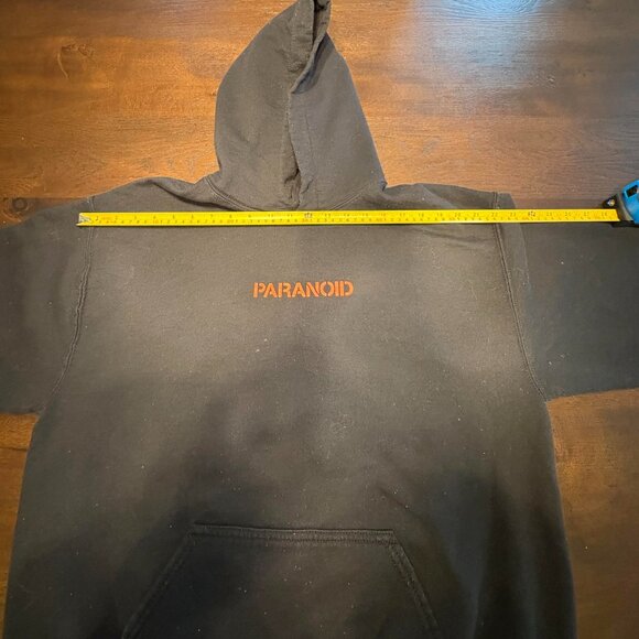 Anti Social Social Club x Undefeated ‘Paranoid’ Hoodie ASSC UNDFTD USED SZ LARGE - Picture 4 of 14
